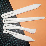 Enjoy Myself 7pcs Bone folder and Scoring Tool, Paper Folding Tool, Bone Origami Creaser for Scrapbooking Card Making Enjoy Myself