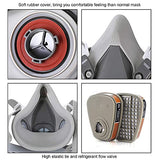 Active Carbon Gases Chemicals Respirator - for Vapors, Paint, Dust,Formaldehyde, Sanding, Polishing, Spraying,Machine Polishing and other Work Panbear