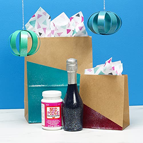 Mod Podge Waterbase Sealer, Glue and Finish (8-Ounce), CS11211 Sparkle Mod Podge