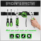SWANLAKE 12" Magnetic Tool Holder Strip,Metal Tool Magnet Bar for Garage Organization(4PCS) SWANLAKE GARDEN TOOLS