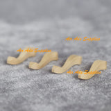 AirAds Dollhouse 1:12 Miniature Furniture Legs Chair Cabinet Table Stool Legs Unfinished Wood Air-Ads Supplies