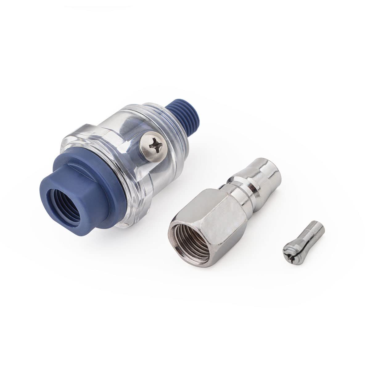 Gunpla 17pcs Micro Air Die Grinder Kit Pneumatic Pencil Die Grinder 1/8 and 3/32 Inch Collet Capacity High Speed Grinding Lightweight Compact Tool Gunpla