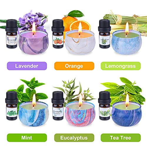 SUPERSUN Candles Making Kit for Adult - Christmas DIY Gift for Kid and Beginner, Includes Beeswax, Essential Oils, Dyes, and More DIY Candle Making SUPERSUN