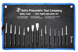 Astro Pneumatic Tool 1600 16-Piece Punch and Chisel Set Astro Pneumatic Tool