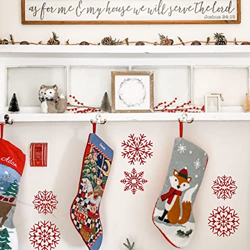 BENECREAT Snowflake Pattern Stainless Steel Stencil Template, 6.14x6.14inch Metal Journal Stencils Templates Tool for Wood Burning Pyrography and BENECREAT