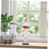 CIMAXIC Nutcracker Puppets Traditional Wooden Nutcracker Wooden Nutcracker Ornaments Christmas Table Decorations Nutcracker Soldier Ornament CIMAXIC