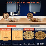 JICCODA Air Assist for Laser Cutter and Engraver,16L/Min Air Output,Laser Air Assist Engraver for Wood and Metal,Air Pump Accessories Air Nozzle for JICCODA