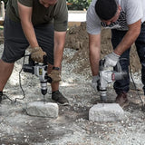 XtremepowerUS 1180W SDS-Plus Electric Rotary Hammer 1-1/4" Combination Rotary Hammer Drilling Chisels & Drill Bits Set with Case XtremepowerUS