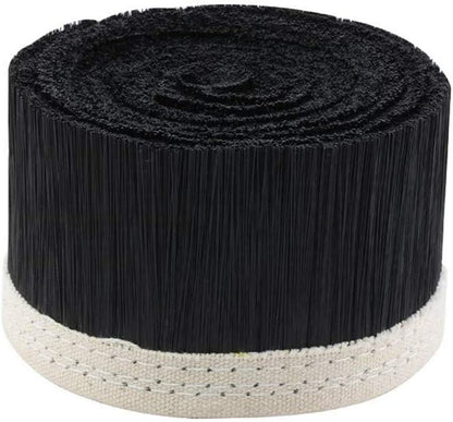 Flexible Nylon Strip Brush for Brush Vacuum Cleaner Engraving Machine Dust Cover CNC Router Spindle Motor (4 meter) - WoodArtSupply