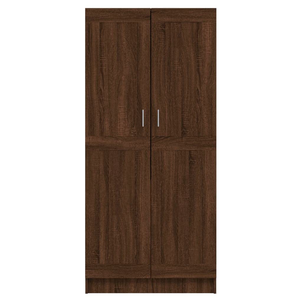 RUtavm Furniture Set-Wardrobe Brown Oak 82.5x51.5x180 cm Engineered Wood RUtavm