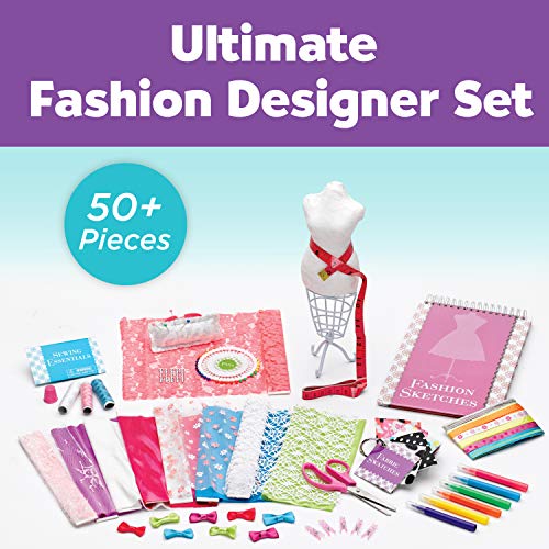 Creativity for Kids Designed by You Fashion Studio: DIY Fashion Designer Kit for Girls, Craft Kit for Teens, Gifts for Girls Ages 9-12+ Creativity for Kids