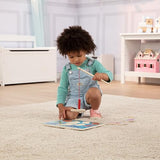 Melissa & Doug Magnetic Wooden Fishing Game and Puzzle With Wooden Ocean Animal Magnets - Magnetic Fishing Game, Ocean Animals Chunky Puzzle For Melissa & Doug