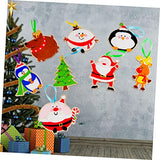 NOLITOY 8pcs Accessories for Craft Supplies Christmas DIY Accessories DIY Wood Craft Kits Bamboo Decorations Child NOLITOY