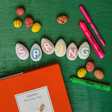 30 Smooth Standable Wooden Easter Eggs to Paint, Quality Small Wooden Eggs for Crafts, Wooden Easter Eggs Paint 2 in, by Woodpeckers Woodpeckers