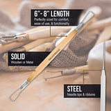 U.S. Art Supply 26-Piece Pottery & Clay Sculpting Tool Sets with Canvas Cases US Art Supply
