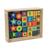 Melissa & Doug Deluxe Wooden Lacing Beads - Educational Activity With 27 Beads and 2 Laces - Beads For Toddlers, Fine Motor Skills Lacing Toys For Melissa & Doug
