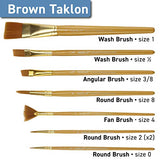 Michaels Super Value 50 Piece Brush Set by Artist's Loft™ Necessities™ Artist's Loft