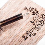 Framendino, 6 Pack Wood Burning Ball Tips Pyrography Wire Tip Adjustable Wood Burning Wire Nibs Replacement Wood Burning Tools for Pyrography Machine Framendino