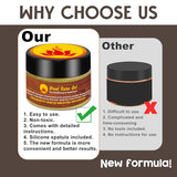 1DFAUL Wooden Burning Paste, 4 OZ Wood Burn Gel with Silicone Squeegee for Crafting, Drawing and DIY Arts, Create Beautiful Art in Minutes, 1DFAUL