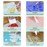 REALIKE Craft Weeding Tools for Vinyl Cardstock Crafting Basic Set Scraper/Spatula/Scissors/Tweezers/Weeder Tool Kit for Cricut/Silhouette/Siser REALIKE