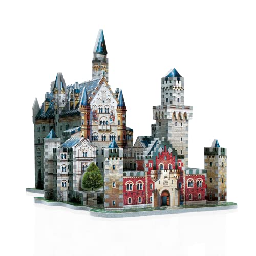Wrebbit3D - Neuschwanstein Castle 3D Jigsaw Puzzle - 890 Pieces WREBBIT3D