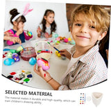 FUNOMOCYA 1 Set DIY Flower Pot DIY Graffiti Flower Pots Unfinished Flower Pot Outside Toys Colorful Flower Pots Kid Toy Kids Painting Flower Pot FUNOMOCYA