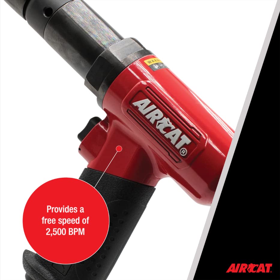 AIRCAT Pneumatic Tools .401" Shank Super Duty Air Hammer, 2,500 BPM AIRCAT