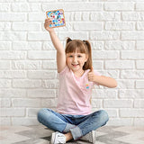 WEBEEDY 3 Sets Glass Mosaic Tiles Mosaic Kit with Bamboo Coaster DIY Mosaic Coaster Kit DIY Mosaic Crafts Kits Mosaic Coaster Making Kit for Drinks WEBEEDY