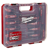 Milwaukee Set of 12 Tri-Lobe Screwdrivers 4932472003,Red Milwaukee