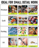 Nicpro 11 Pack Miniature Paint Brushes, Professional Fine Tip Detail Paint Brush, Artist Detail Brushes Set for Watercolor Oil Acrylic, Craft, Nicpro