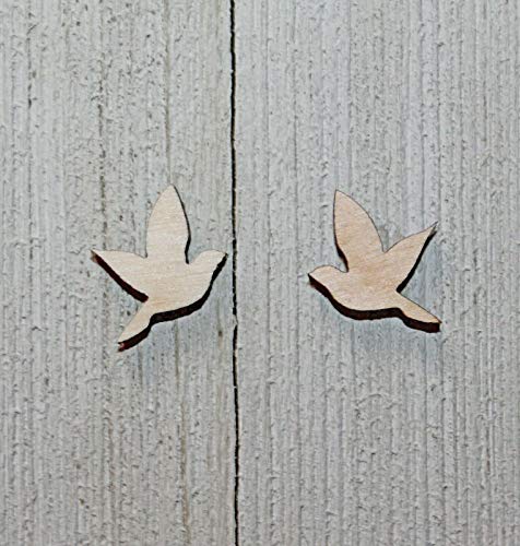 10" Bird Birds Unfinished Wood Cutout Crafts Door Hanger Wreath Cabin Sign Forest