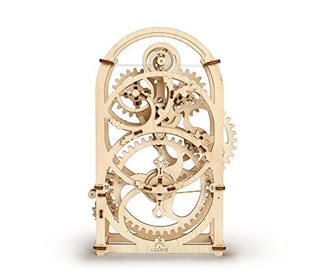 UGEARS Timer 20 min - Wooden Models to Build for Adults - 3D Mechanical Model Unique Puzzles - Brain Teaser and Model Building Sets for Adults UGEARS