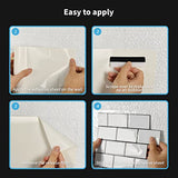 Art3d Adhesive Tile Setting Mat, Double-Sided Tape Sheet for Crafts, Arts, DIY Projects, 12in. X 120in. Damage-Free, Residue-Free Art3d