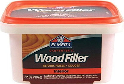 Elmer's E842L Carpenter's Interior Wood Filler; 32 Ounce; 1 Quart - WoodArtSupply