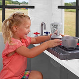 Backyard Discovery Sweetwater Heights Elevated All Cedar Wooden White Playhouse with Clubhouse Slide & Ladder Backyard Discovery