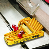 Milescraft 7334 Safety Bundle - Includes Feather Board, Push Stick, and FREE Grabber push block. Ideal for use on router tables, table saw, jointers, Milescraft