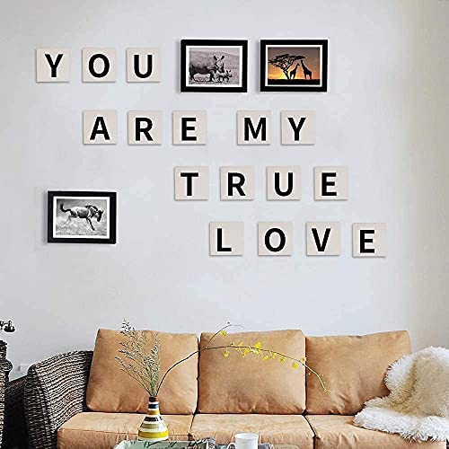 [Upgraded] Artificer Wood Squares, 6x6 Inch 26 Pack 1/4" Thick Unfinished Wooden Boards for Scrabble Tiles Blank Plywood Sheets Cutouts Small Artificer