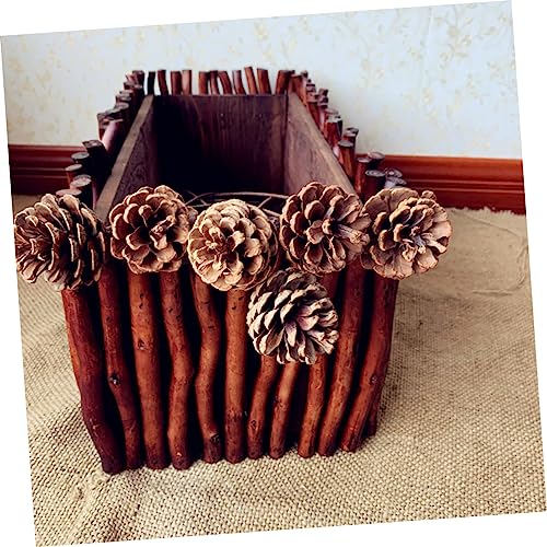 COHEALI 40pcs Branch Home Accessories Wooden Decor Wood Trim Wood Log Branches Craft Sticks Natural Tree Branch Twigs Craft DIY Branch DIY Craft COHEALI