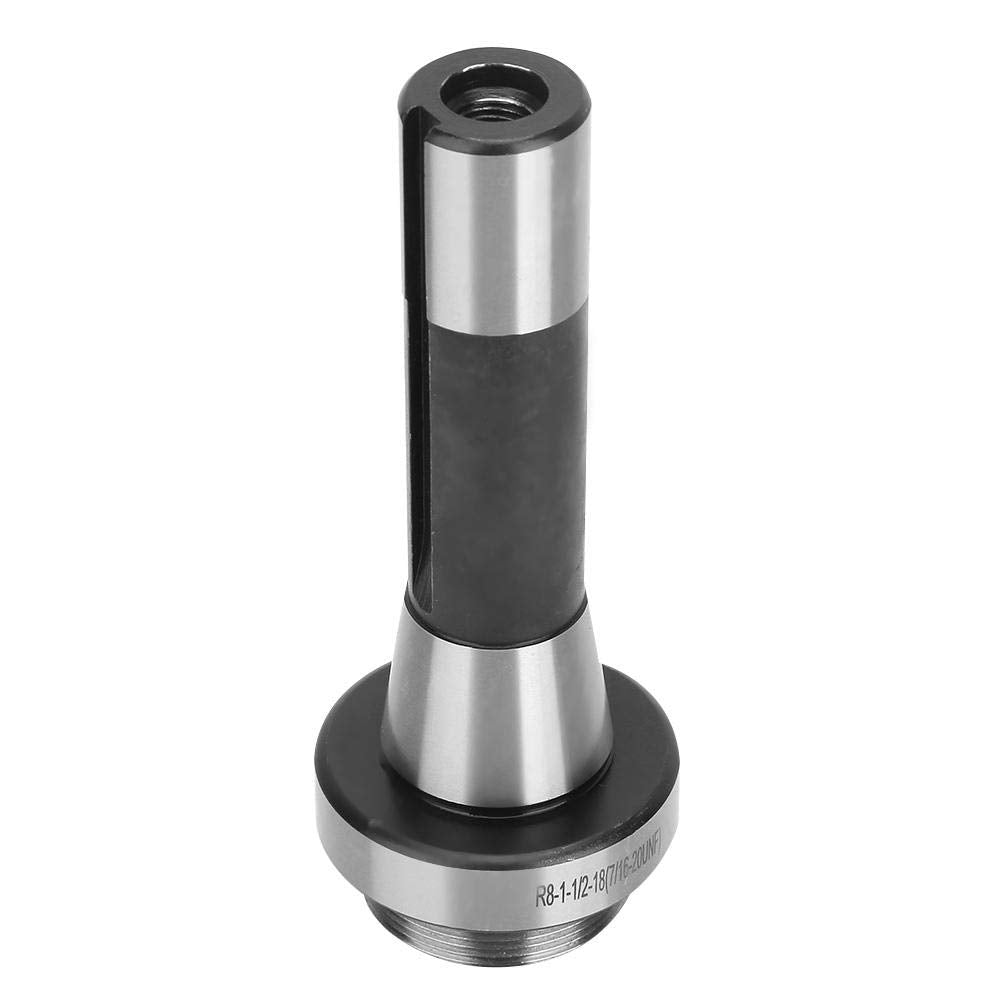 R8 Boring Head Shank Draw Bar R8-1-1/2"-18(7/16"-20unf) Carbon Steel Lathe Drawbar Tool Cutter Holder Adaptor Bars Machine Accessories(British) idalinya