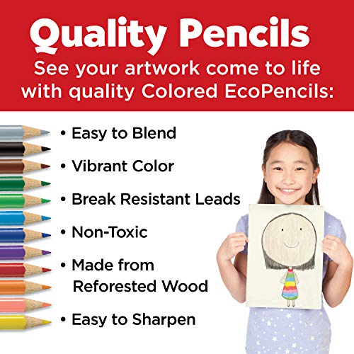 Faber-Castell World Colors Ecopencils, 27 Count - Diverse Skin Tone Colored Pencils For Kids