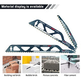 12-Inch Reciprocating Saw Blade-Demolition Masonry Wood Cutting Sawzall Pruning Blades Hard Alloy Saw Blades for Cutting Brick, Porous Concrete ANDICEQY