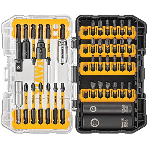 DEWALT FlexTorq Impact Driver Bit Set, 40-Piece (DWA2NGFT40IR) - WoodArtSupply