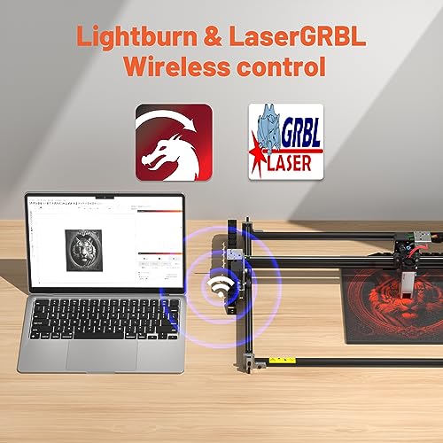 NEJE 3 Max V2 Laser Engraver, Upgrade Laser Engraving Cutting Machine with 31.1”x 18.5”(790x470mm) Large Working Area,11W E40 Laser CNC Cutter and NEJE