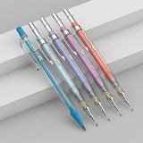 Mr. Pen- Pastel Mechanical Pencil Set with Black Lead and Eraser Refills, Clear Barrel, 0.3, 0.5, 0.7, 0.9, 2mm, Pastel Mechanical Pencils, Cute Mr. Pen