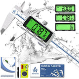 Digital Caliper Electronic Measuring Tool,Digital Vernier Caliper Inch/Millimeter/Fraction Measurement Caliper for Jewelry-Metal Metric Measure ACEMETER