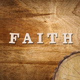 296 Pieces 0.75" Inch Mini Unfinished Wood Alphabet Letters and Wooden Numbers Blank Letters for Homemade Arts DIY Project Cregugua