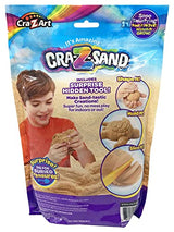 CRA-Z-Sand 3LB Bag of Amazing Beach Sand with Surprise Sand Tool, Shape, Mold and Slice It, Fun Sensory Toy for Ages 4 and up Cra-Z-Art