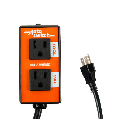 O'SKOOL Automatic Vacuum Switch Allows Power Tool to Turn Vacuum/Accessory on and Off Automatically O'SKOOL