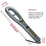 Hand Held Metal Detector,V-Resourcing Portable High Sensitivity Metal Detector for Security Inspection V·RESOURCING