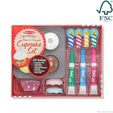 Melissa & Doug Bake and Decorate Wooden Cupcake Play Food Set Melissa & Doug
